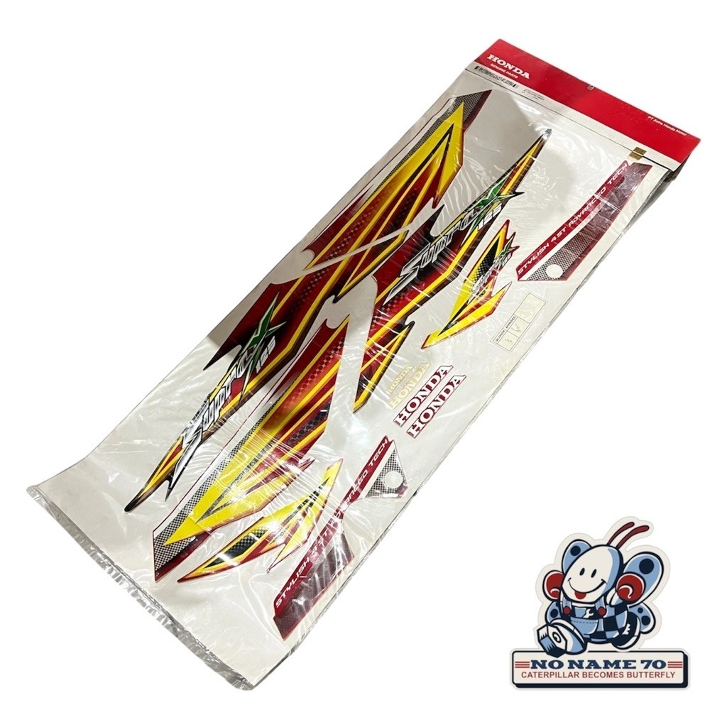 871X0 KTM 860ZC Striping Sticker Stiker Lis body Set Honda Supra X 125 Original