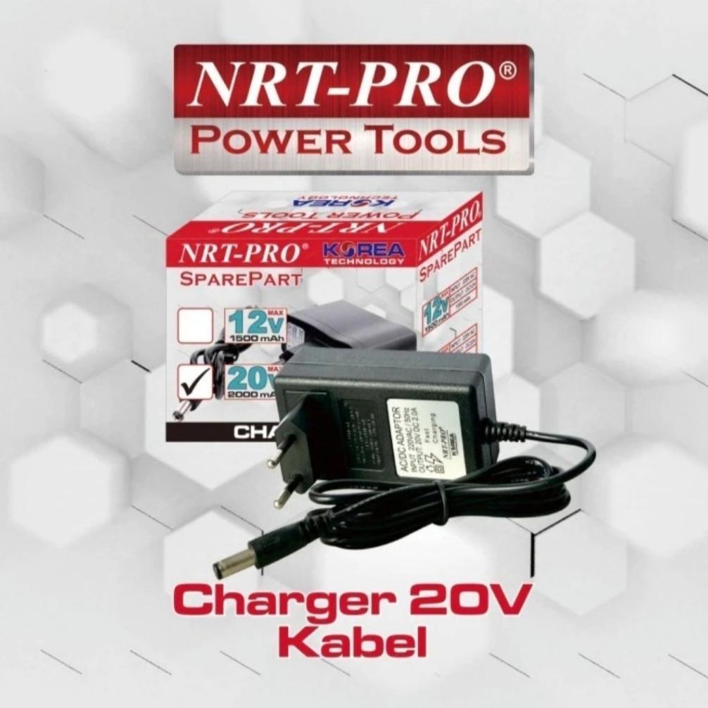CHARGER BATERAI 20V & 12V NRT PRO