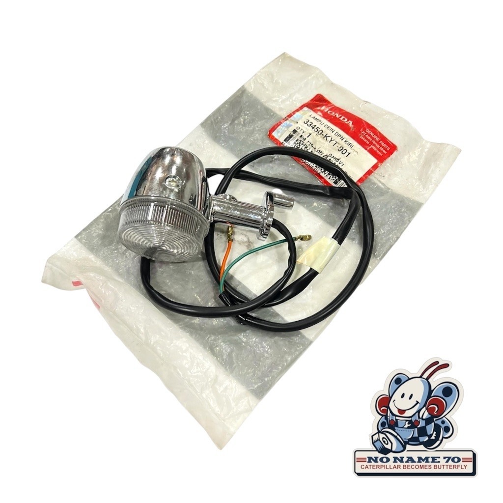 33450 KYT 901 Lampu Sein Sen Ritting Depan Bagian Kiri Honda Scoopy Karbu Original