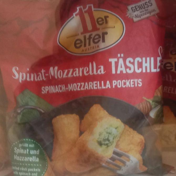 11 Er Elfe Austria Spinach Mozarella Pocket 600 Gr/Frozen Food