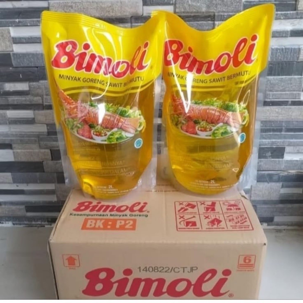 Minyak Goreng Bimoli 2 Liter 1 Dus isi 6