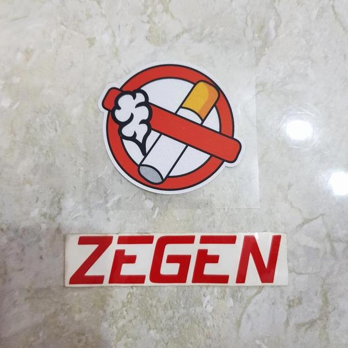 Promo Stiker sticker no smoking dilarang merokok import Diskon