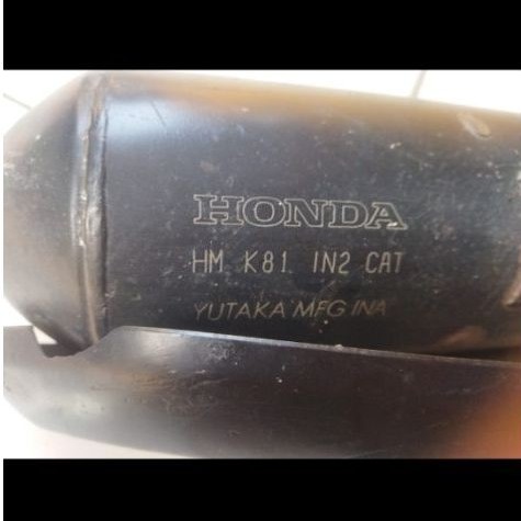 KNALPOT BEAT ORIGINAL K81