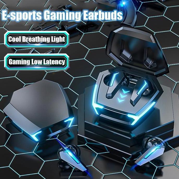 Bilobali99  - M10 TWS Gaming Bluetooth Earphone Wireless Earbuds TWS Stereo Bass Touch Control With 