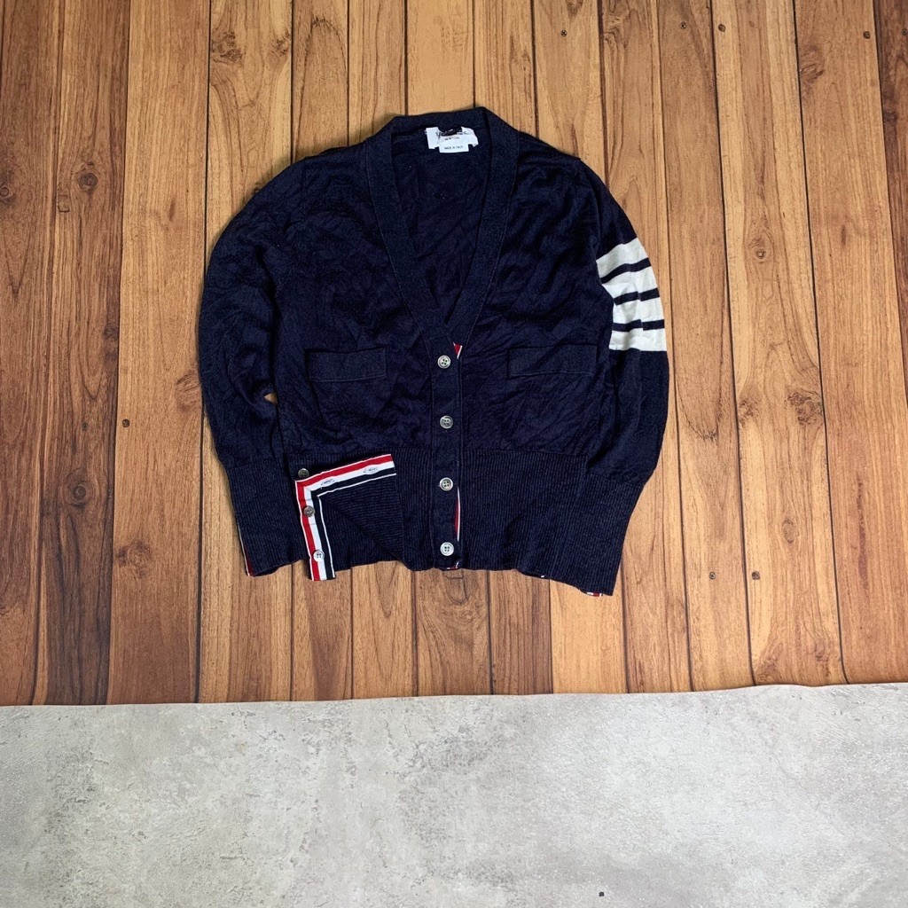 cardigan knitwear thom Browne