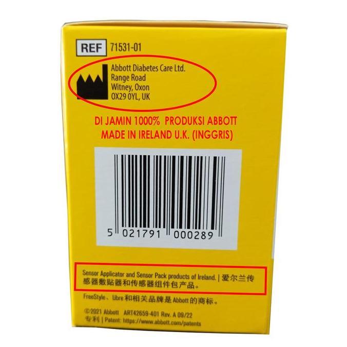 Medikit- Freestyle Libre Sensor Jaminan 1000 Dari Abbott -