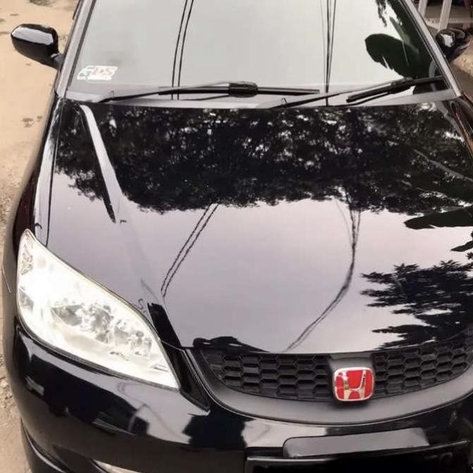 Promo Red Emblem merah Honda Civic ES 01-05 JDM TypeR style glass look Diskon