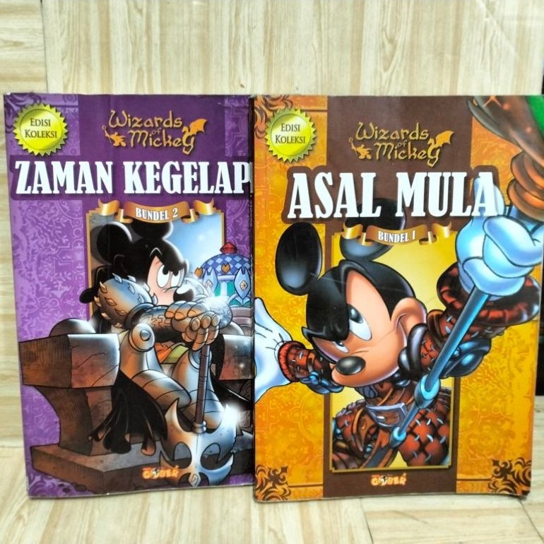 Komik Paman Gober Edisi Koleksi WIZARD OF MICKEY Bundel 1&2