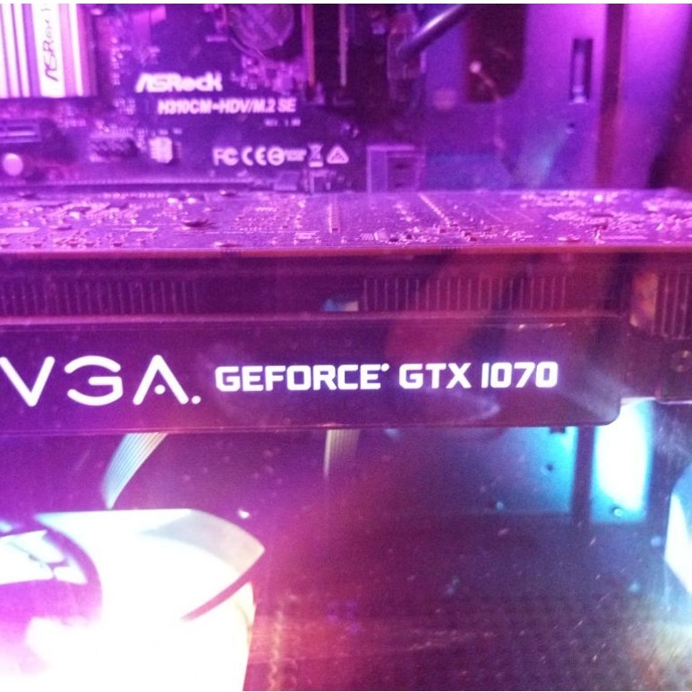 GTX 1070 EVGA SC Black - 8Gb Vram - Bekas