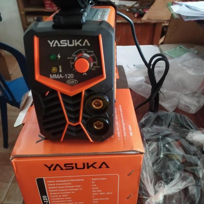 ((((()paling dicari] MESIN LAS / WELDING MACHINE YASUKA MMA-120 900watt