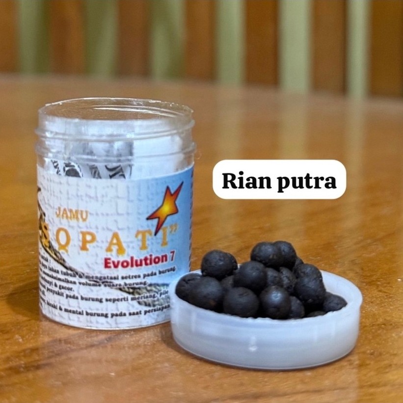 JAMU BURUNG PERKUTUT PASOPATI EVOLUTION 7 (EVO 7) VARIAN ISI 35 BUTIR