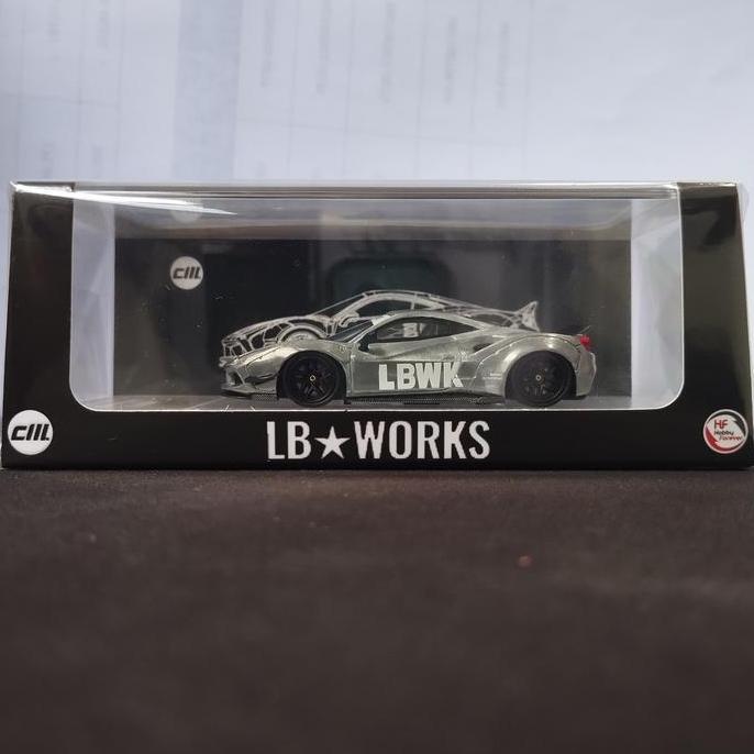 CM64-LB488-INA - CHASE CM MODEL 1:64 LBWK FERRARI 488 WIDEBODY INDONESIA EXCLUSIVE SMETOY