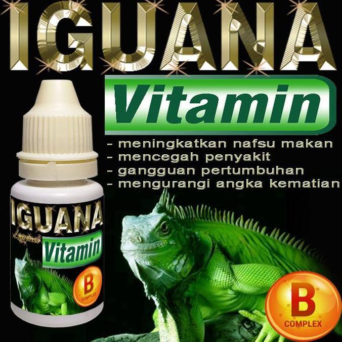 IGUANA VITAMIN CAIR SUPLEMEN KESEHATAN REPTILE IGUANNA HIJAU BATU DIAMOND BLUE OBAT HEWAN MENCEGAH P