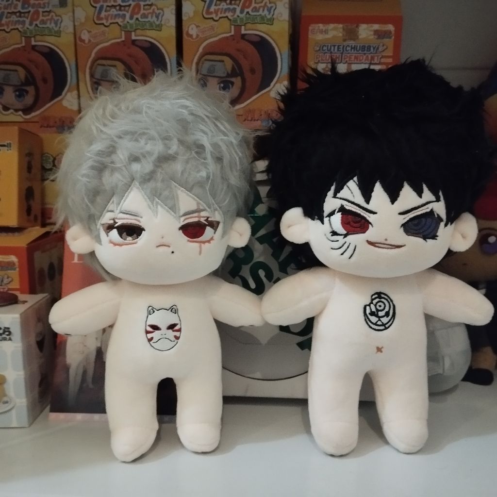 20cm doll Hatake Kakashi & Obito Uchiha, doll clothes 20cm