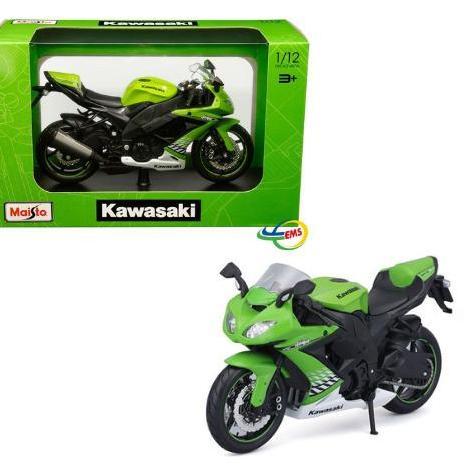32709GR - MAISTO 1:12 KAWASAKI NINJA ZX-10R MOTORCYCLES SMETOY