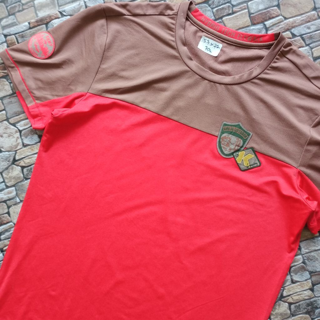 Kaos Jersey Hiking Branded K2 OUTDOOR original preloved