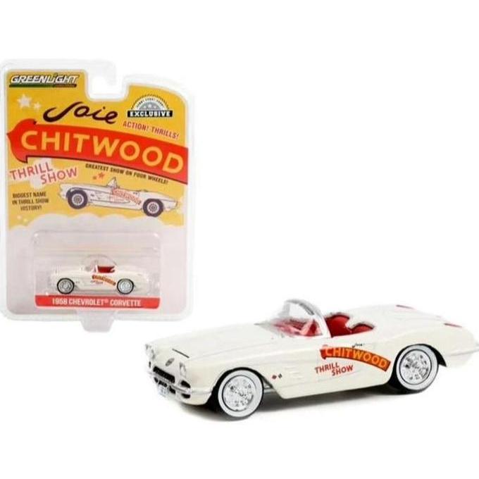 GREENLIGHT 1/64 1958 CHEVROLET CORVETTE - 30330 SMETOY