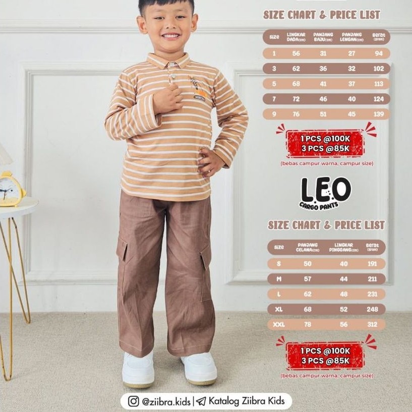 Leo Cargo Pants