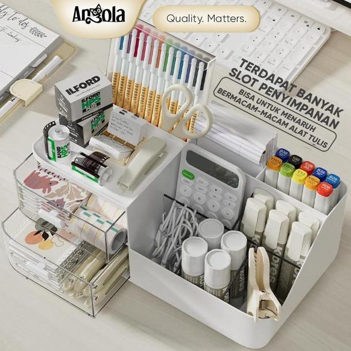 TP Angola Rak Alat Tulis / Skincare / Make Up C36 Stationery Organizer HCS