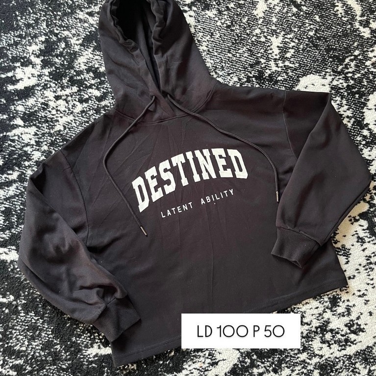 Hoodie Crop Colza