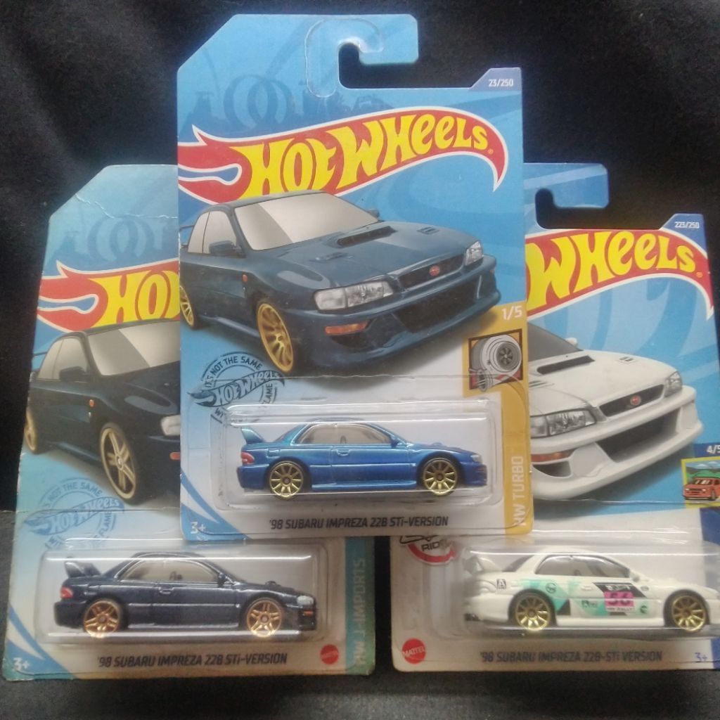 Hotwheels THR RTH Subaru Impreza 22b STi Version