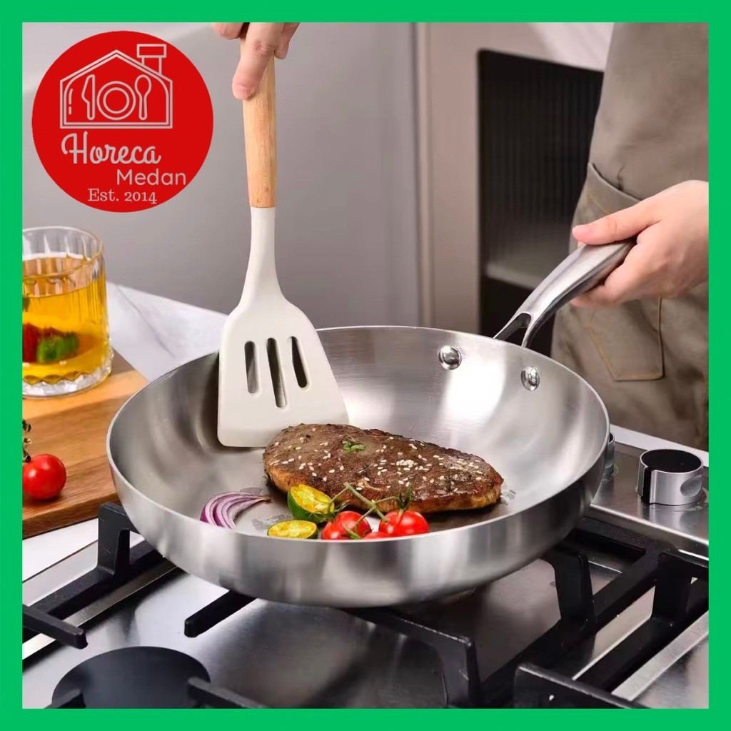 PAN TELUR FRY PAN PICASSO 26 CM / PANCI PENGGORENGAN STAINLESS STEEL SUS 304