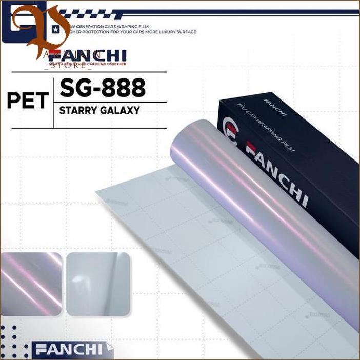 50CM STICKER FANCHI SG888 SG-888 STARRY GALAXY PET PER 50CM FREE ONGKIR