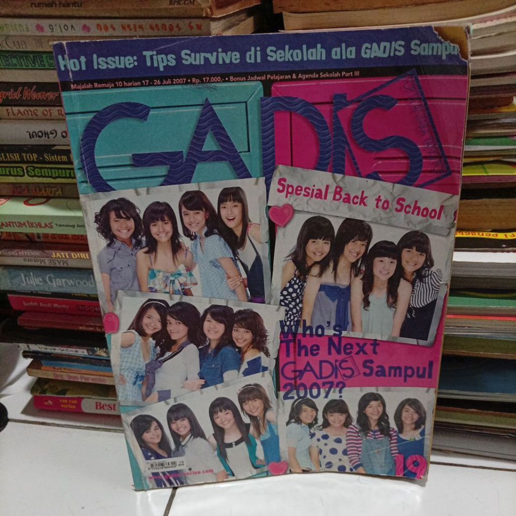 MAJALAH GADIS EDISI JULI 2007