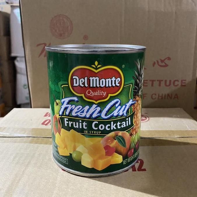 Yuhu- Delmonte Fruit Coctail Buah Kalengan 825 Gr