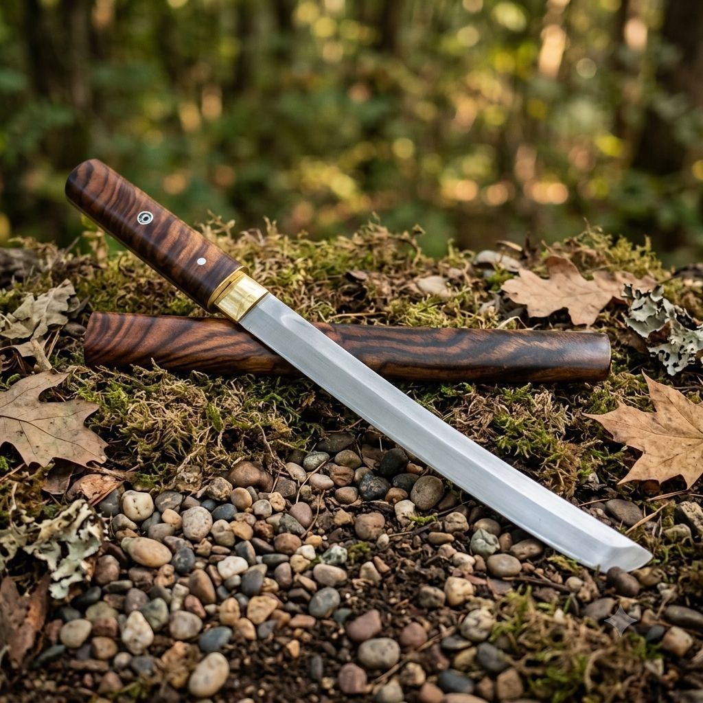 DP 02 Pisau Multifungsi Baja Per katana/Tanto panjang 30cm