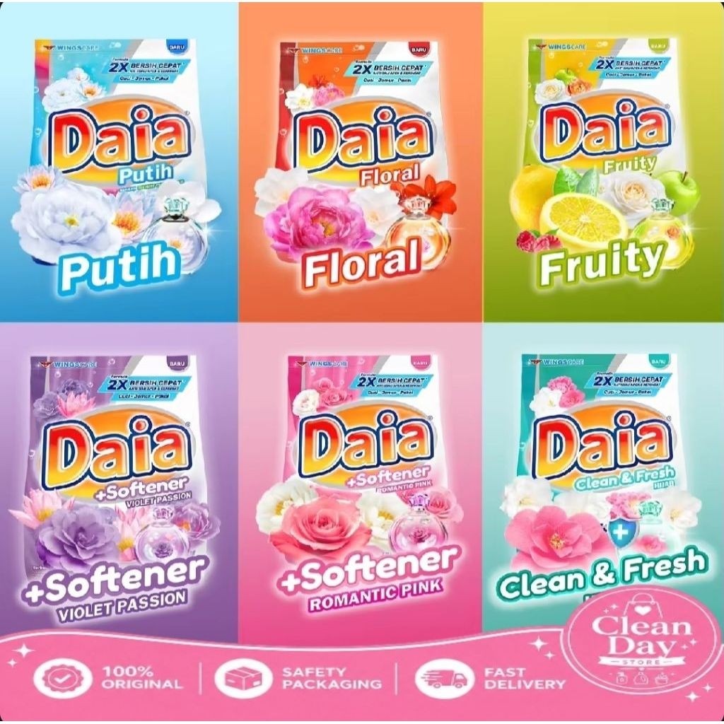 DAIA Detergen Bubuk 800gr
