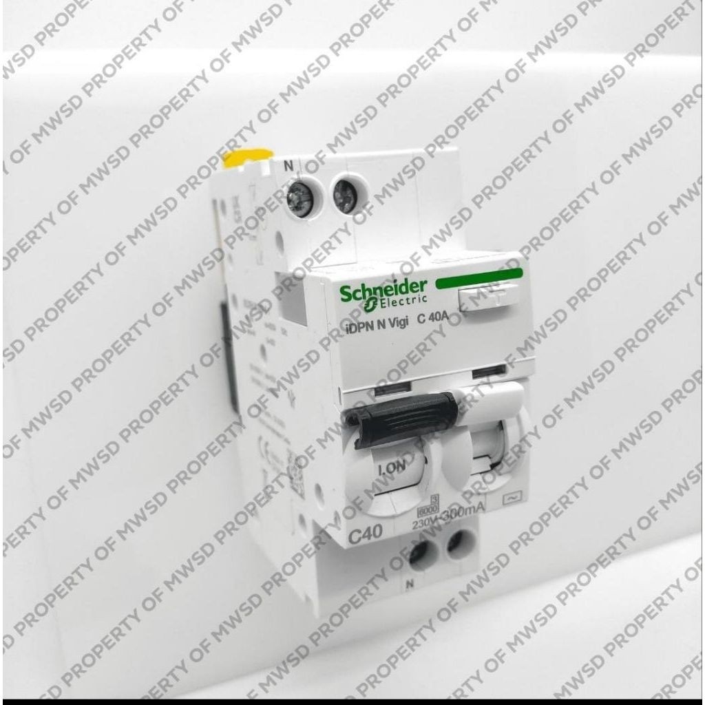 SCHNEIDER RCBO IDPN VIGI ACTI 9 1P+N 40A 300MA A9D1640 SCHNEIDER
