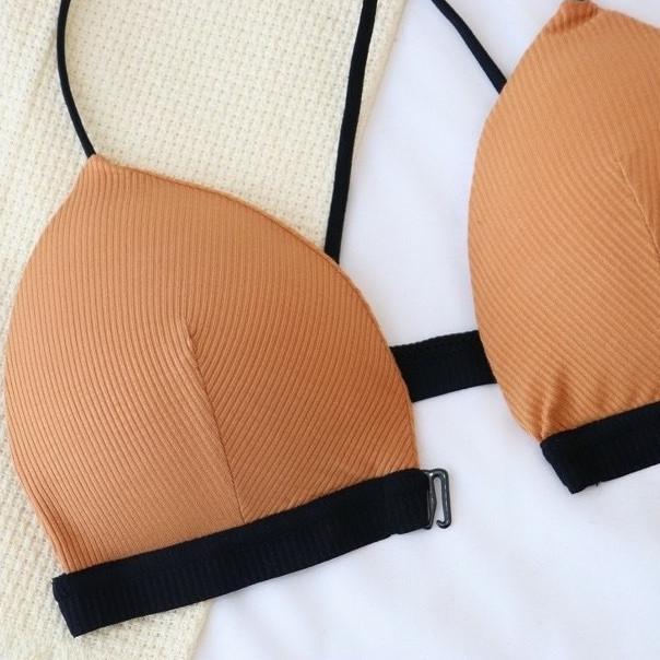 Super Deal 266 Bra Kancing Depan Tanpa Kawat Wanita Beha Perempuan Cup A Ab B Front Open Kait Dinas 