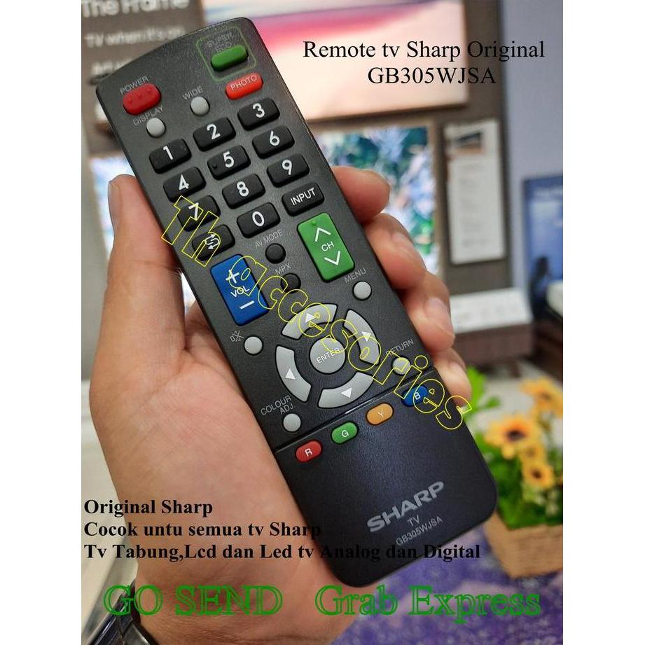 Remote Tv Sharp Analog Digital Tv Lcd Led Tv Original Gb305Wjsa