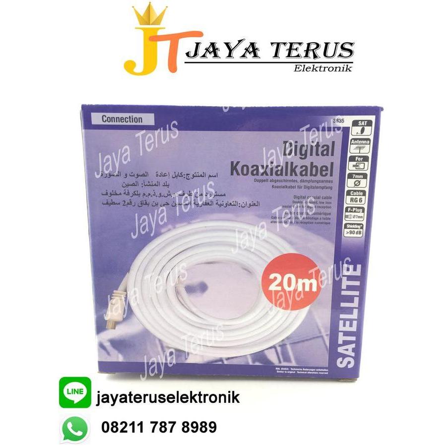 Kabel Antena Tv 20 Meter/ Kabel Antena/ Kabel Tv