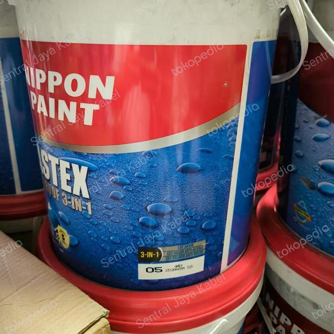 Nippon Elastex 20Kg Pail Waterproof Sealer Cat Dasar 20 Kg