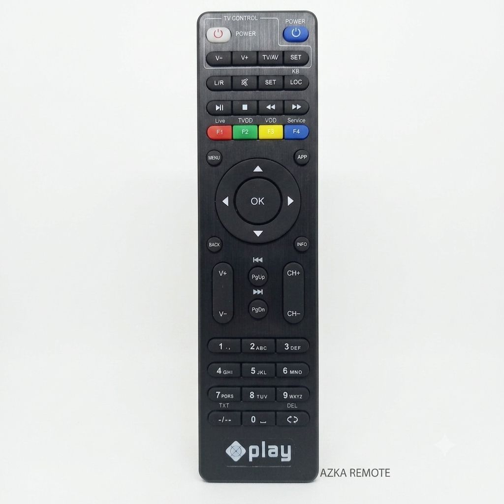 REMOTE REMOT TV BOX STB INDIHOME MNC PLAY MEDIA ORIGINAL ASLI
