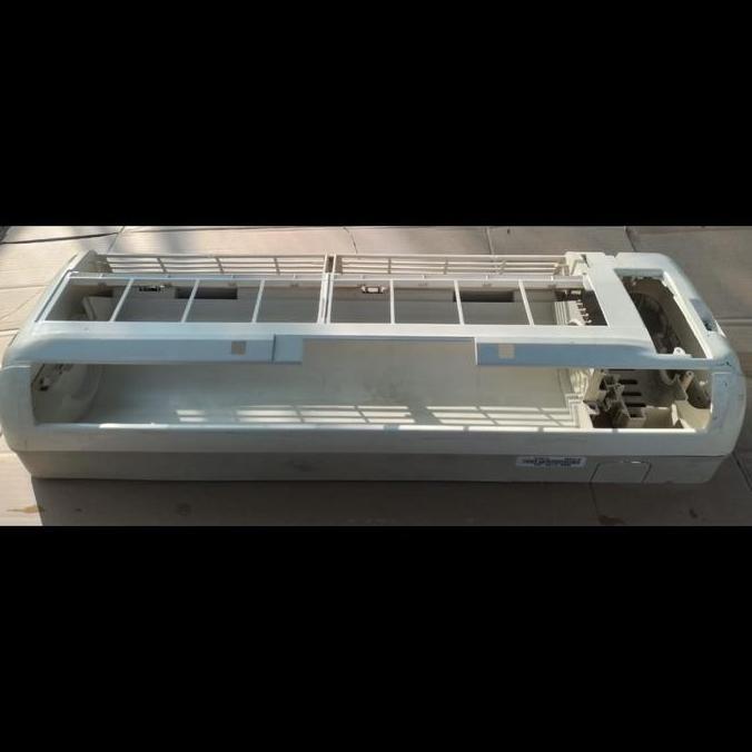BODY COVER CASING INDOOR AC 1/2 PK LG LS-J0963DL TANPA COVER DEPAN ORIGINAL BEKAS PAC79