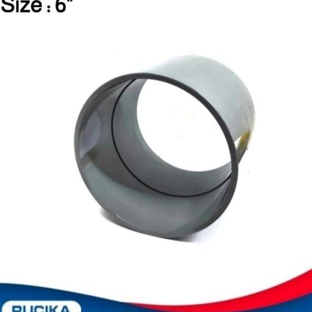 '+'+'+'+] Sok Pvc 6" inch D Rucika / Socket/ sock/ shok/ sambungan pipa pvc 6" D