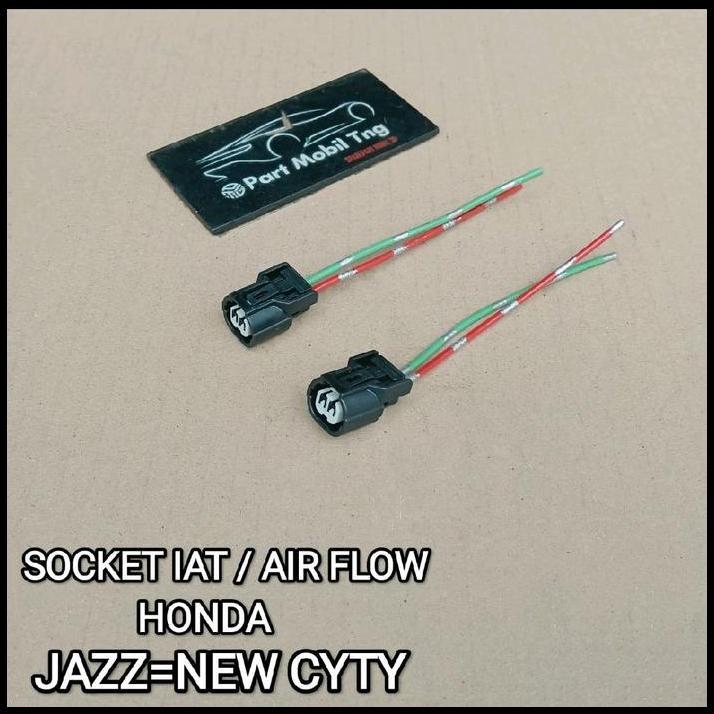 TERLARIS SOKET SOCKET SENSOR IAT HONDA JAZZ NEW CITY STREAM 