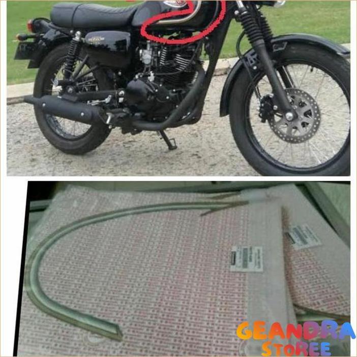 STIKER STRIPING TANGKI W 175 CAFE W175CAFE ORIGINAL FOR SALE