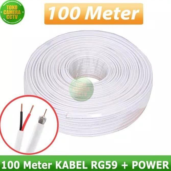 Kabel rg 59 + power rg 59 100m