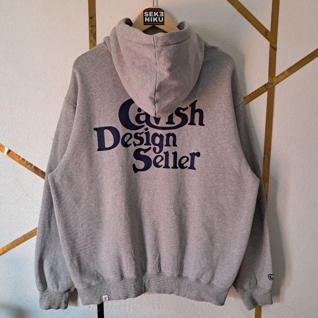 Hoodie CAVISH DESIGN SELLER Bahan Babyterry serat tebal berat