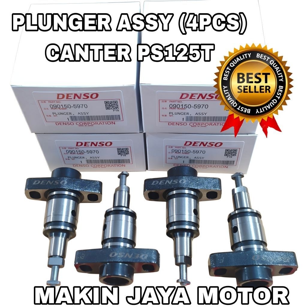 PLUNGER ASSY ATAU PLUNGER CANTER PS125 125PS 4PCS