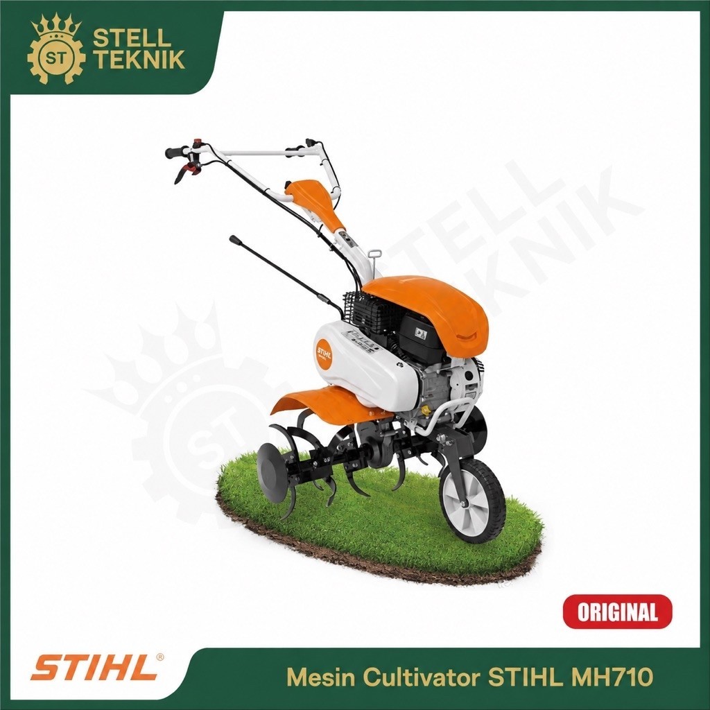 Mesin Traktor Bajak STIHL Mesin Cultivator 7HP STIHL MH 710 Original