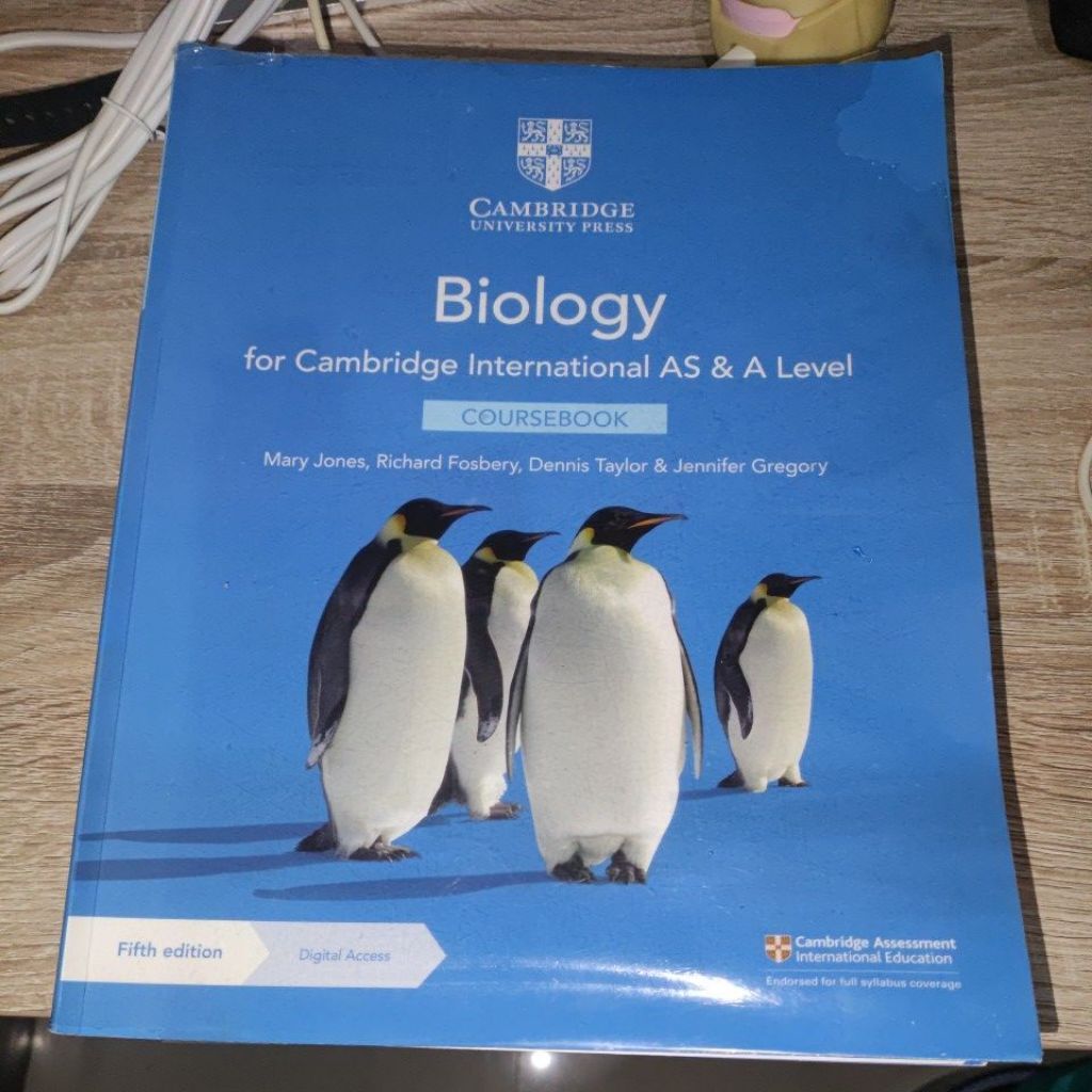 preloved buku Cambridge A level biology