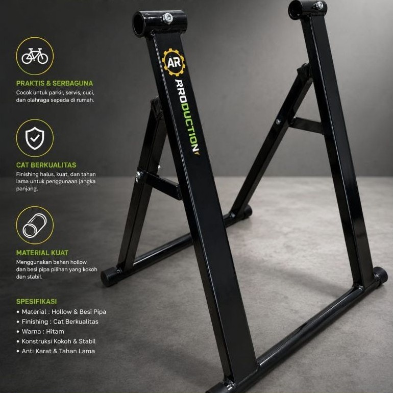paddock sepeda statis trainer paddock sepeda mtb universal