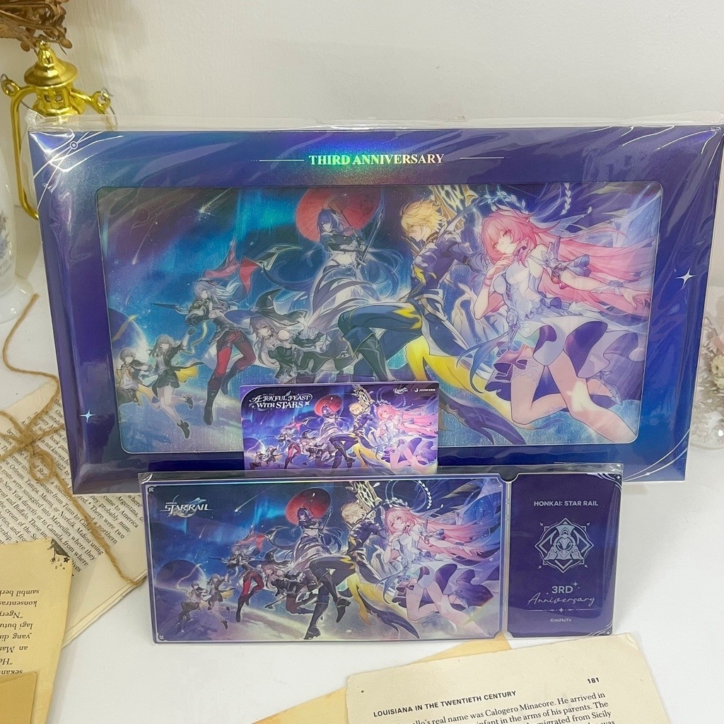 OFFICIAL READY STOCK Honkai Star Rail HSR 3rd Anniversary Jing Yuan Acheron Phainon Cyrene Trailblaz