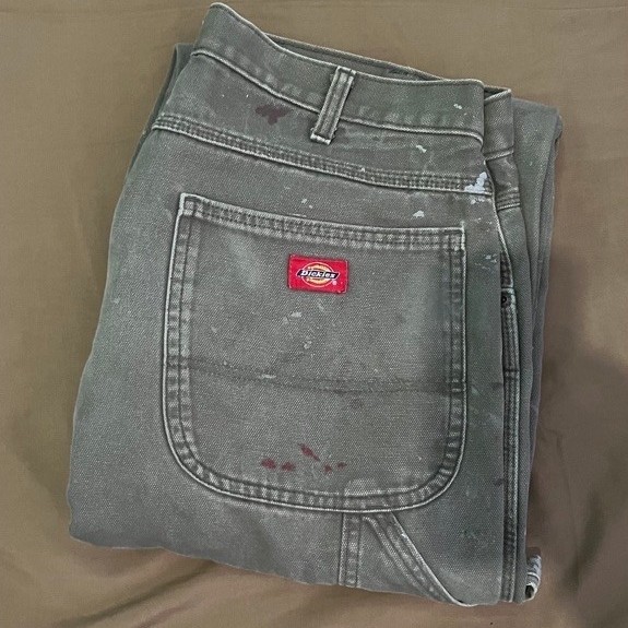 Carpenter Pants Dickies Moss Green Preloved