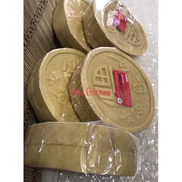 Ready Kue Bulan Luk Theu Koh Isi Tausa 2pcs Sau Chong Singkawang / Mooncake Sari Kacang Hijau
